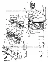 ADMISSION pour Yamaha YZF750R de 1994