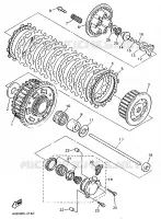 EMBRAYAGE DE DEMARREUR pour Yamaha YZF750R de 1994
