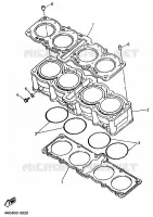 CYLINDRE pour Yamaha YZF750R de 1994