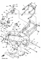 CADRE pour Yamaha YZF750R de 1994