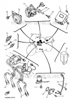 PARTIE ELECTRIQUE 1 pour Yamaha YZF750R de 1994