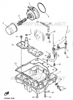 FILTRE A HUILE pour Yamaha YZF750R de 1994