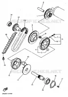 DEMARREUR pour Yamaha YZF750R de 1996