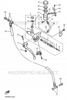 MAITRE CYLINDRE AVANT 2 pour Yamaha YZF750R de 1996