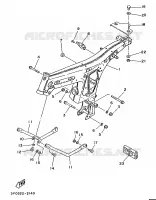 CADRE pour Yamaha FS1 de 1988