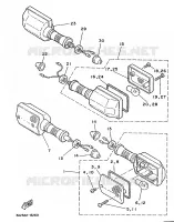 CLIGNOTANT pour Yamaha FS1 de 1988