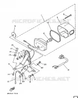 FEU ARRIERE pour Yamaha FS1 de 1988