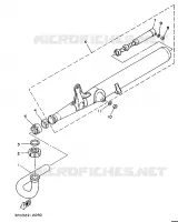 ECHAPPEMENT pour Yamaha FS1 de 1988