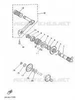 DEMARREUR pour Yamaha FS1 de 1988