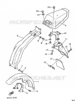 GARDE BOUE pour Yamaha FS1 de 1988