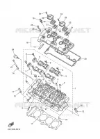 CULASSE pour Yamaha FZ1NA de 2008