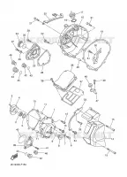 CARTER   MOTEUR 1 pour Yamaha FZ1NA de 2008