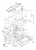 COUVERCLE LATERAL pour Yamaha FZ1NA de 2008