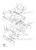 BRAS ARRIERE pour Yamaha FZ1NA de 2008