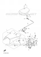 SELLE pour Yamaha FZ1NA de 2008
