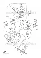 MAITRE CYLINDRE AVANT pour Yamaha FZ1NA de 2008