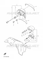 FEU ARRIERE pour Yamaha FZ1NA de 2008