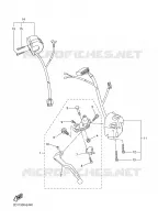 COMMODO / LEVIER pour Yamaha FZ1NA de 2008