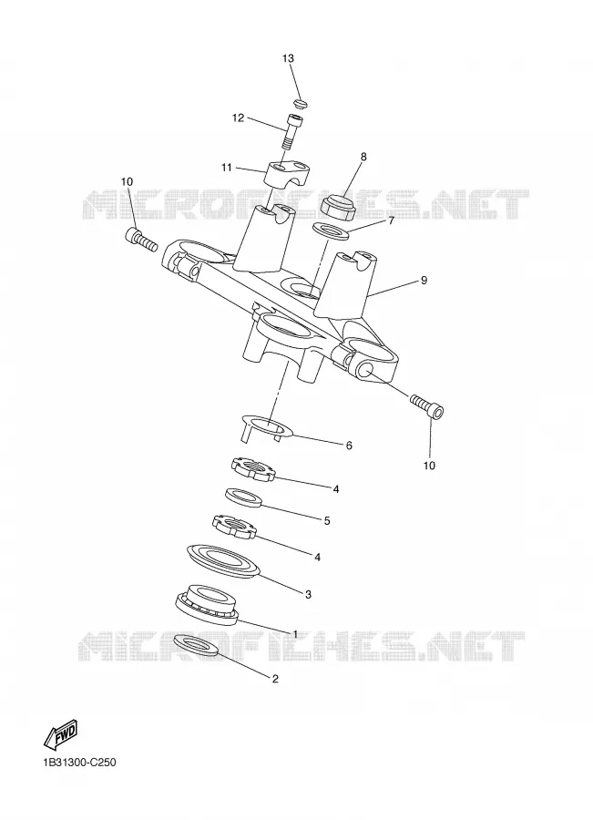 DIRECTION Yamaha MOTO 600 2006 FZ6  FZ6-N