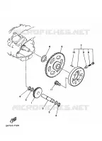 EMBRAYAGE DE DEMARREUR pour Yamaha YFB250 de 1997