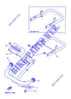 PARE CHOCS 2 pour Yamaha YFS 200 BLASTER de 1996
