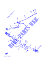 SUPPORT / REPOSE PIEDS pour Yamaha BADGER 80 de 1996