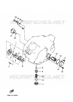 POMPE A HUILE pour Yamaha YFM350X de 1996