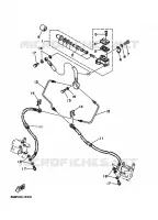 MAITRE CYLINDRE DE FREIN AVANT pour Yamaha YFM350X de 1996
