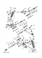 SUSPENSION / ROUE AVANT pour Yamaha YFM350X de 1996