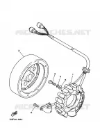 ALLUMAGE pour Yamaha YFM350X de 1996