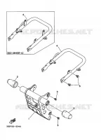 PARE CHOCS pour Yamaha YFM350X de 1996