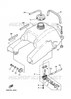 RESERVOIR A ESSENCE pour Yamaha YFM350X de 1996