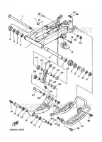 BRAS ARRIERE pour Yamaha YFM350X de 1996