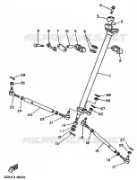 DIRECTION pour Yamaha YFM350X de 1996