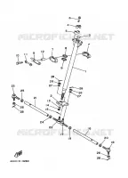 DIRECTION pour Yamaha YFB250FW de 1996