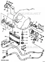 POMPE A HUILE pour Yamaha YFM350ER de 1995