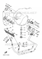 POMPE A HUILE pour Yamaha YFM400FW de 1995