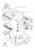POMPE A HUILE pour Yamaha YFM400FW de 1995