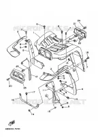 ROUE AVANT pour Yamaha YFB250FW de 1995