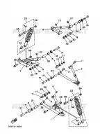 SUSPENSION / ROUE AVANT pour Yamaha YFM350X de 1994