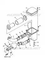 ADMISSION pour Yamaha YFM350FW de 1991