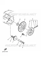 EMBRAYAGE DE DEMARREUR pour Yamaha YFM250 de 1990