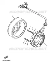 ALLUMAGE pour Yamaha YFM350X de 1989