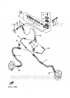 MAITRE CYLINDRE AVANT pour Yamaha YFM350X de 1988