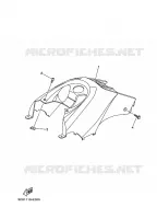 COUVERCLE LATERAL pour Yamaha YFM350AS  de 2006