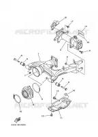 BRAS ARRIERE pour Yamaha YFM350FWA de 2011