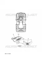 EMBLEME pour Yamaha YFM350FWAN de 2007