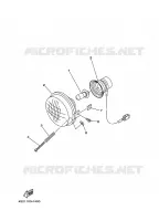 PHARE  pour Yamaha YFM350FWAN de 2007