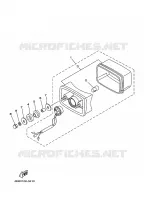 FEU ARRIERE 2 pour Yamaha YFM400FW de 2004