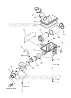 ADMISSION pour Yamaha YFM400FWAN de 2003